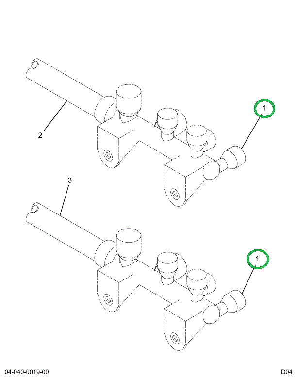 2015711C1 MANIFOLD,FLEX TUBE W/MTG EARS