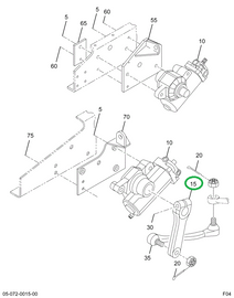 2015878C1 ARM,STEERING GEAR