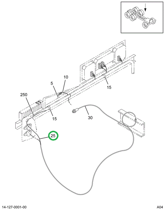 2016849C91 Harness, Electrical Speed Odom