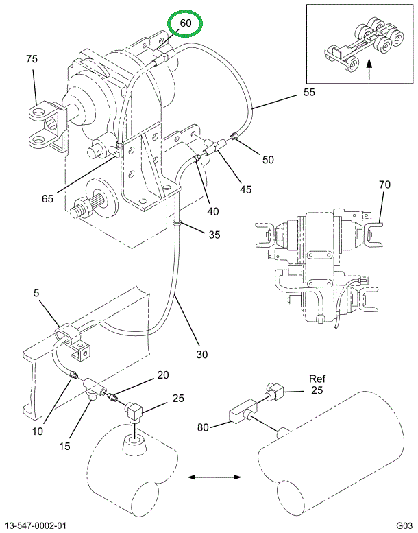 2017494C1 TEE,PUSH TO CONNECT* 1/4TUBE