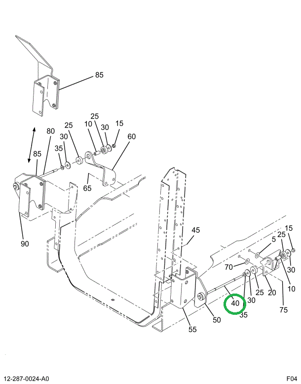 2018491C1 ROD,RAD SUPT OR STAY