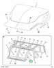 2019838C1 Bracket, Air Deflector Mountin