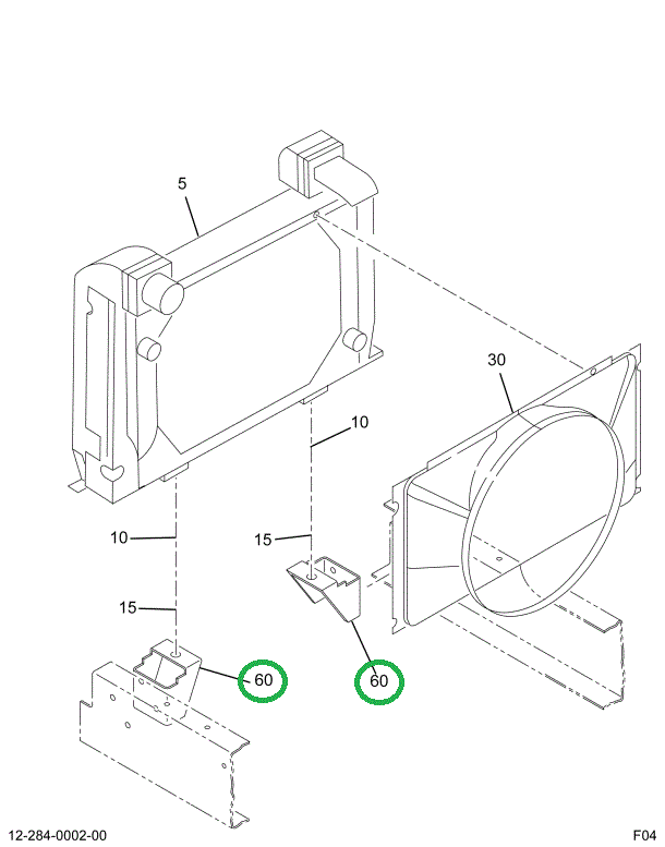 2019872C1 BRACKET RAD MTG LT