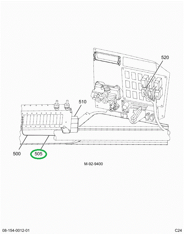 2021015C92 HARNESS INSTR WIRING