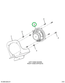 2021110C2 SPEAKER,RADIO 4 DUAL CONE