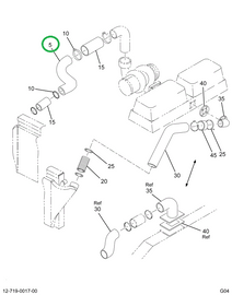 2021762C1 PIPE,AIR CAC=TURBO TO CAC