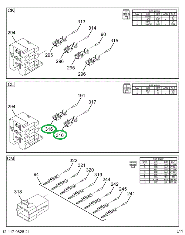 2022374C1 TERMINAL CABLE