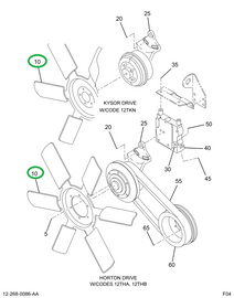 2022401C1 FAN,ENG COOLING 30