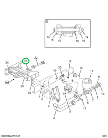 2022656C1 Bracket, Mounting Torque Rod