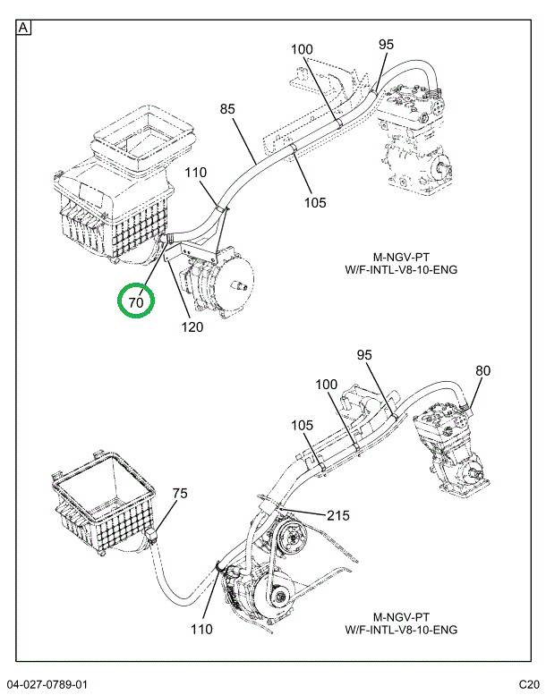 2022867C1 CLAMP  COOLER MTG #27