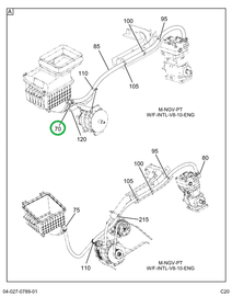 2022867C1 CLAMP  COOLER MTG #27