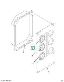 2023369C1 GAUGE AIR PRESS MET AIR 1-BLK