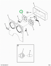 2023519C1 TACHOMTR,TACHOMETER ASM ELCTR