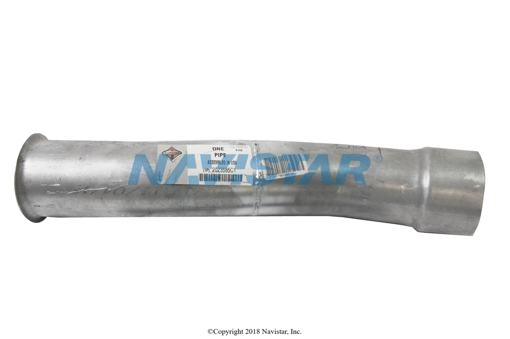 2023585C1 PIPE EXHAUST W/ EX BRK