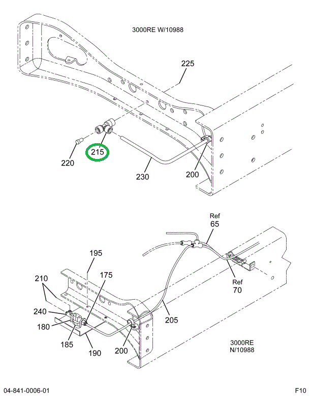 2024459C1 ELBOW,SPECIAL DROP 3/8 X 3/8