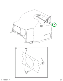 2024484C1 GRILLE RADIO SPKR 5 1/4 RND