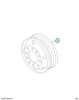 2024848C1 Wheel, Disc For Delivery Use O
