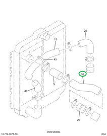 2024950C1 PIPE AIR CAC=TURBO TO CAC