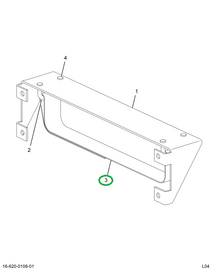 2024967C1 STRAP,SAFETY CB RADIO RET