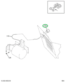 2025336C91 GAUGE,AIR CLEANER IND