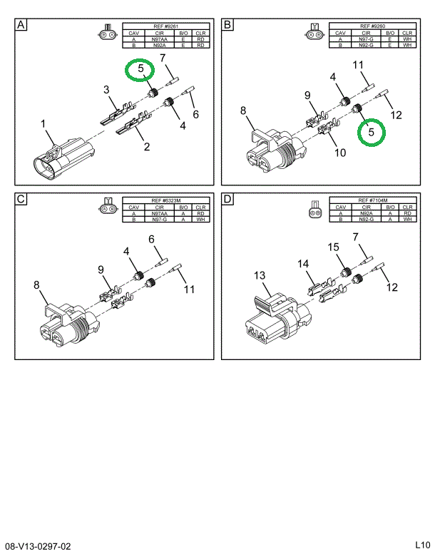 2025428C1 SEAL CABLE TERMINAL 480 SERIES