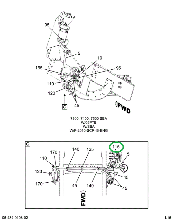 2025641C2 HOSE,POWER STRG COMPLETE W/FIT