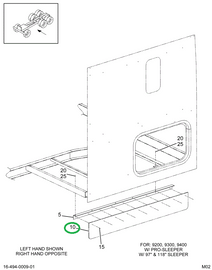 2026332C2 PANEL MODESTY SLPR TRIM 52.76