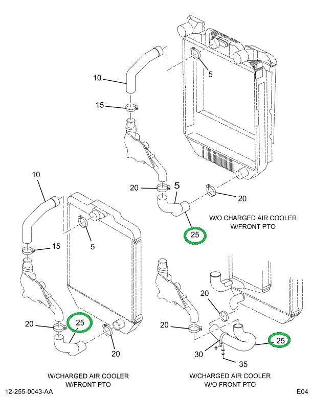 2026923C1 HOSE RAD OUTLET