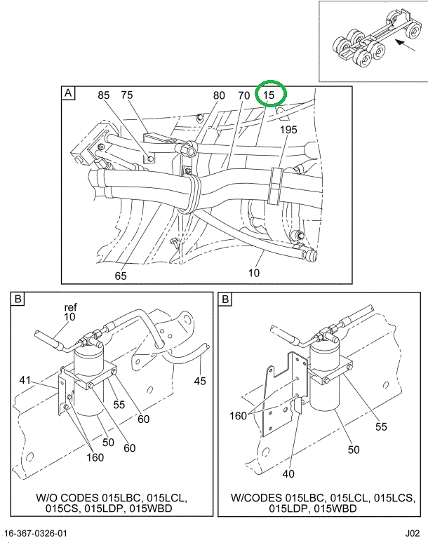 2027249C91 HOSE EVAP TO COMPR