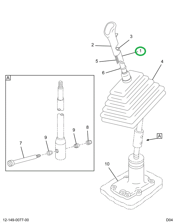 2027522C1 LEVER,TRANS SHIFT