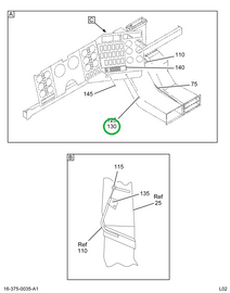 2028428C1 KNOB,AIR RECIRCULATION