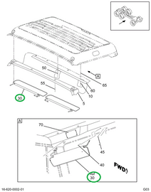 2028662C1 VISOR SUN LT PEARL GRAY