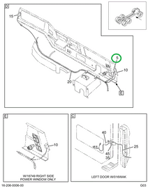 2028955C1 SWITCH WINDOW REG DRS LH