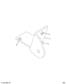 2029121C1 BRACKET CLUTCH RELAY LEVER