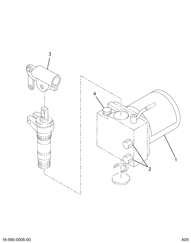 2029385C91 PUMP,HYD CAB LIFT MANUAL (SBA)