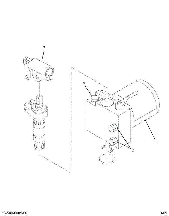 2029385C91 PUMP,HYD CAB LIFT MANUAL (SBA)