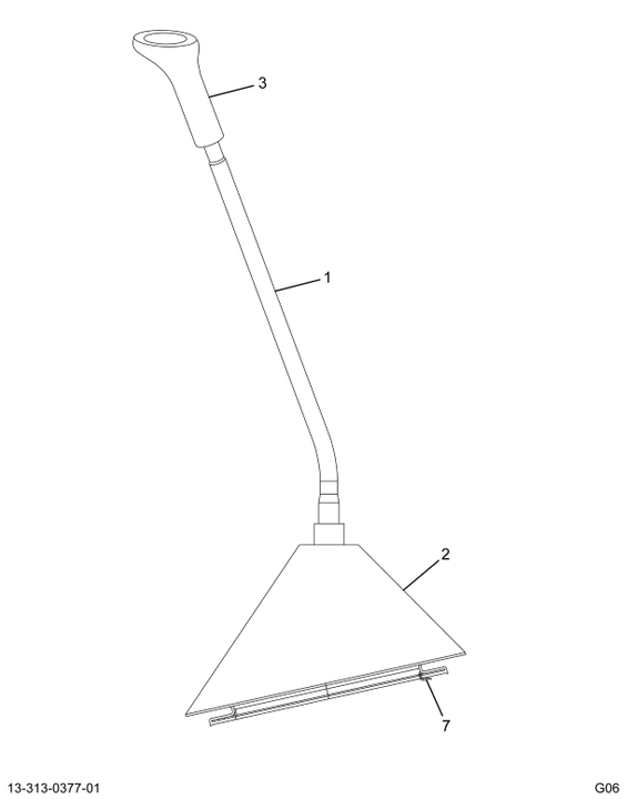 2029433C92 LEVER ASSY  TRANS SHIFT