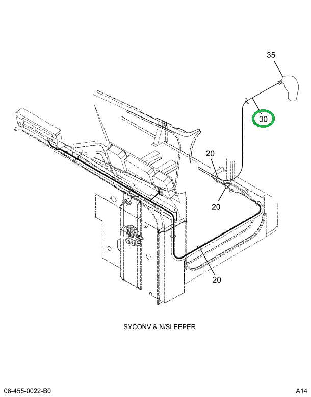 2030325C2 Cable, Antenna 12 Foot