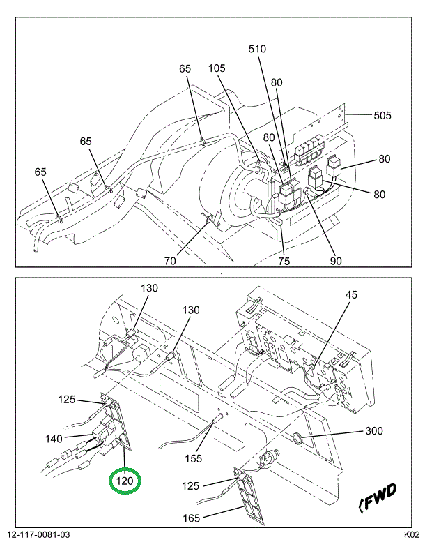 2030367C1 PLATE SWITCH MTG RIGHT