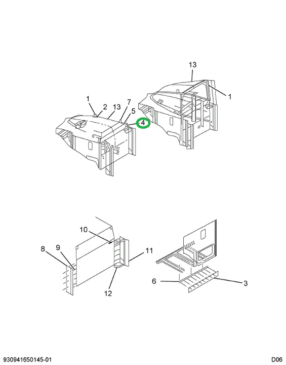 2031216C3 Bracket, Mounting, Air Deflect