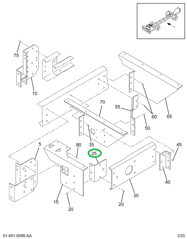 2031254C1 Bracket, Mounting Power Steeri
