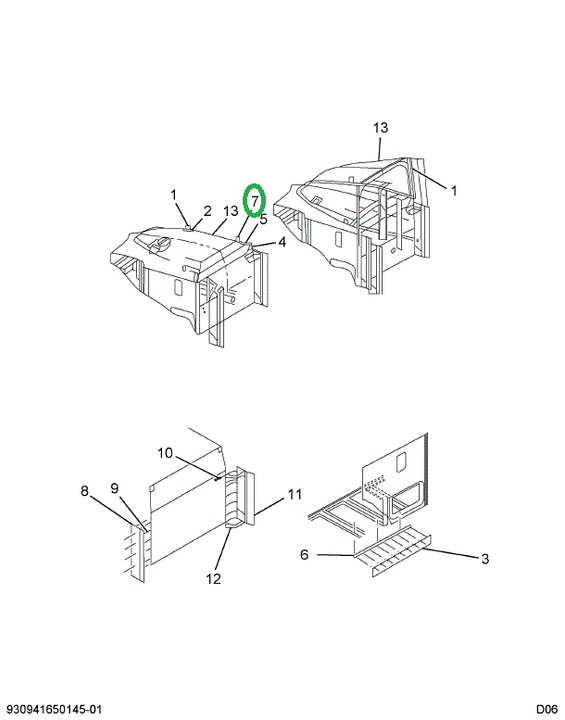 2031339C1 Bracket, Air Deflector