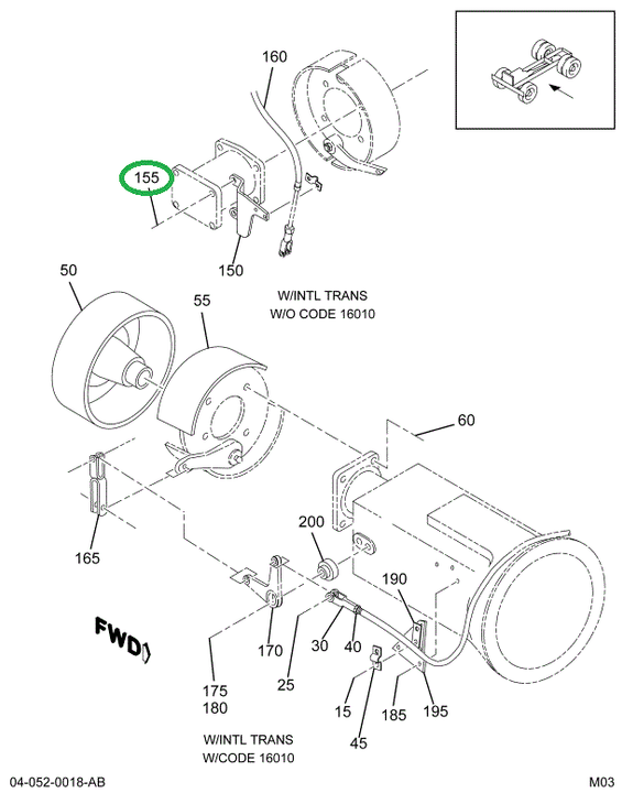 2031357C1 BOLT HAND BRK BACKING PLATE