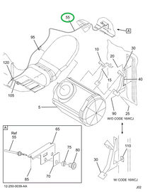 2032255C2 CABLE CARB AIR CONTROL