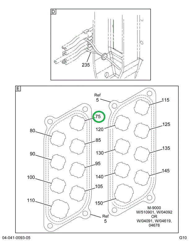 2032513C2 PLUG BUTTON*7/8 HOLE BPF-7/8-6