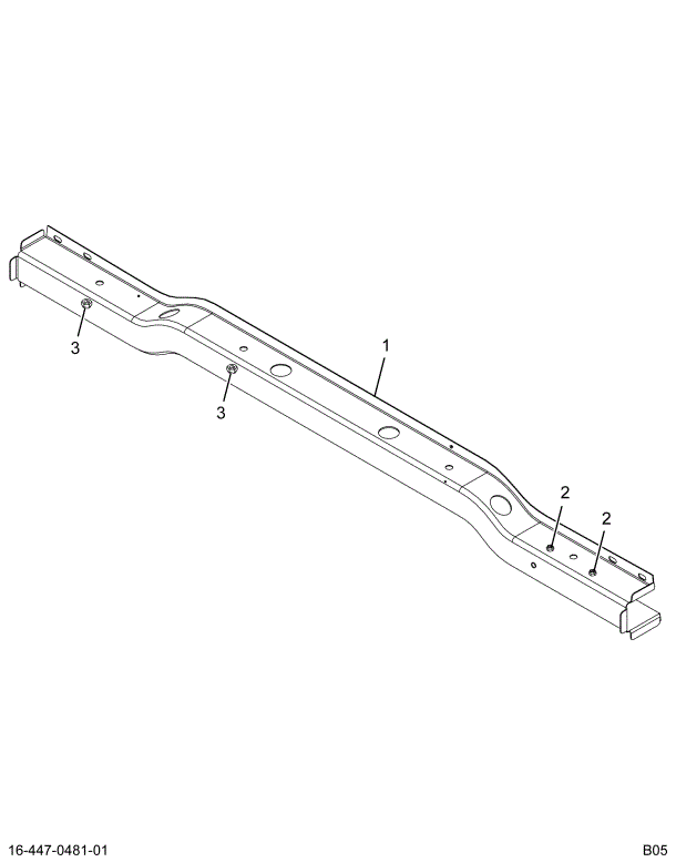 2033828C1 SILL CAB FLOOR REAR