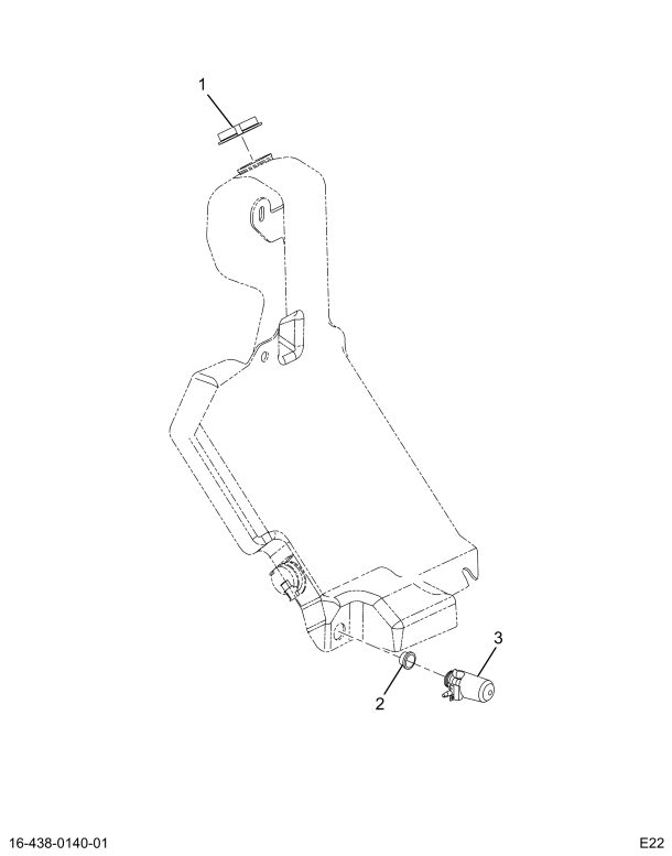 2033902C92 WASHER WINDSHIELD L/LVL SENSOR