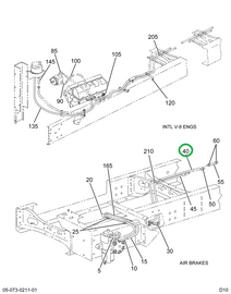 2034809C2 Tube , Steel Oil Low Pressure