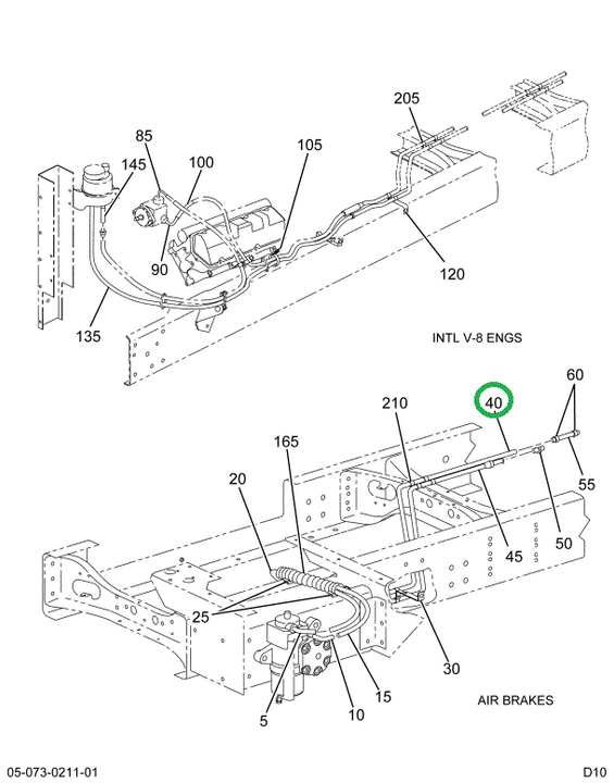 2034809C2 Tube , Steel Oil Low Pressure