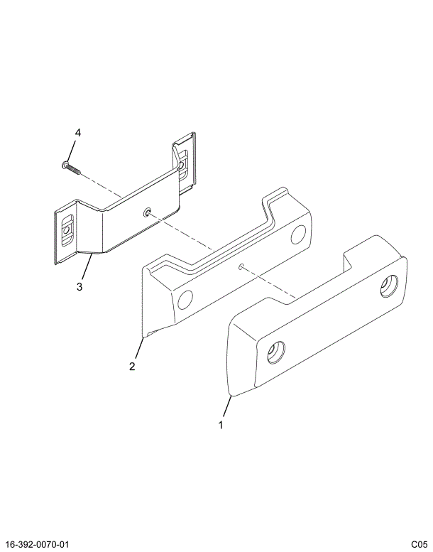 2034923C91 REST ARM CHRCL